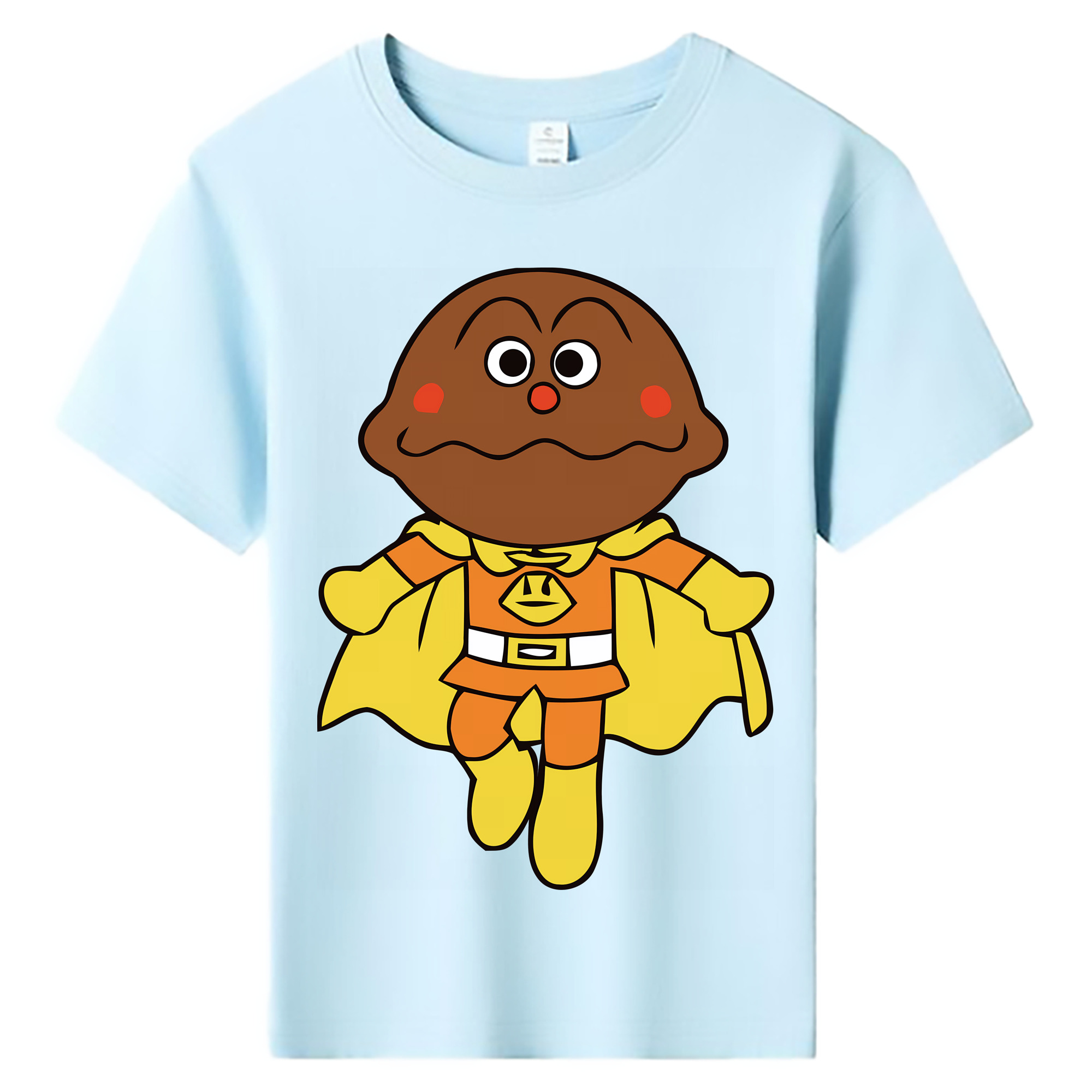 （画像用） アンパンマン Anpanman 綿100％キッズTシャツ（フロントプリント）